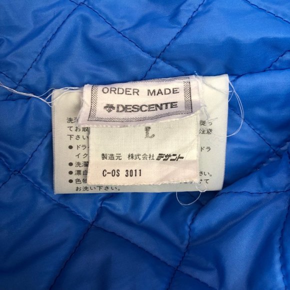 Descente - Chunichi Dragons vintage On-Field Bomber jacket (1986) NPB JAPAN Team - Picture 7 of 15